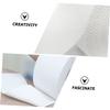 BIUDECO 3rolls Cotton Athletic Sports Tape for Wrist Elbow Protection Fitness Use White view 4