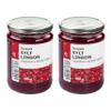 IKEA SYLT LINGON Swedish Lingonberry Fruit Spread, Organic - Set of 2 x 400g Jars view 1