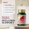 GinSen Strong Mood 150 Capsules, Natural Balance, Ovulation Support & Stress Management, Vegan Approved Supplement, Herbal Extract&Vitamins Made in UK view 2