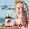 GinSen Strong Mood 150 Capsules, Natural Balance, Ovulation Support & Stress Management, Vegan Approved Supplement, Herbal Extract&Vitamins Made in UK view 4