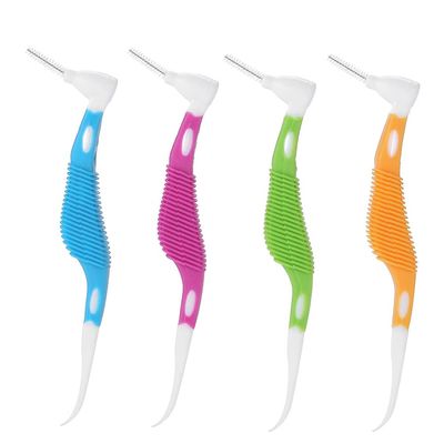 8 x Set of Disposable Toothpicks, Soft Interdental Care Tool, Oral Tools for Orthodontic Devices, Bridges, Line and Detailing