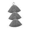 Beatifufu 3pcs Thickened Felt Sauna Shower Cap Reusable and Breathable for Bath Outdoor Sauna Supple Head Protector for Women Pack view 1