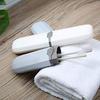 PURPLLE Travel Toothbrush Case Extendable Toothpaste Holder Container Adjustable Black view 2