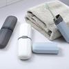 PURPLLE Travel Toothbrush Case Extendable Toothpaste Holder Container Adjustable Black view 4