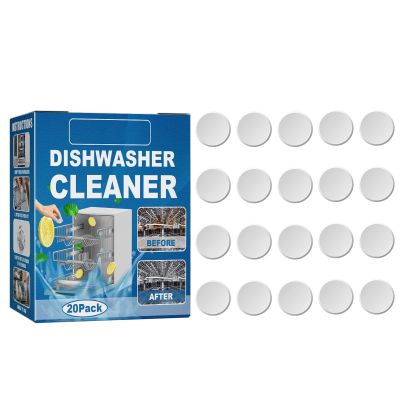 Dishwasher Cleaning Tablet Dirt Remover Grease Remover Scale Remover Special Maintenance Tablet For Dishwasher Cleaning Aunt Fannies Hand Soap (Sky Blue, One Size)