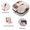 Storage Bag for Sanitary Napkin Pads, Menstrual Cup Pouch, Period Bag Organizer for Feminine Pads Tampons, Basenji Dog Giving High Five view 2