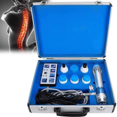 GEJLELDS E-D Shockwave Therapy Machine for Erectile Dysfunction Body Muscle Relaxation Massager Shock Wave Machine Pain Relief Body Massager with 7 Massage Heads