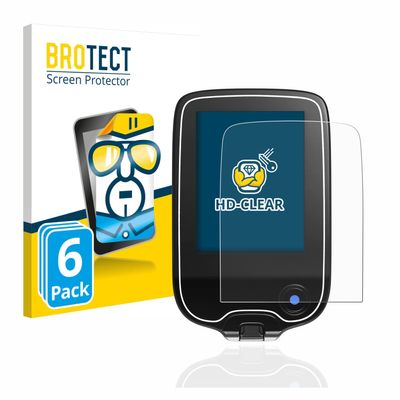 brotect Screen Protector compatible with Freestyle Libre 2 (6 Pack) - HD-Clear Protection Film