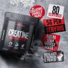 Conteh Sports Creatine Monohydrate -Micronized Powder, Increases High-Intensity Physical Performance. 400gram (80 Servings) view 2