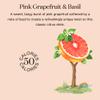Nuisance Drinks - Pink Grapefruit & Basil | Premium Botanical Soft Drinks | Natural Flavours- Low Calorie - Vegan - Gluten Free - Zero Artificial Sweeteners | 12 x 250ml cans view 4