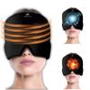COPPER HEAL Migraine Relief Cap - Highest Copper Infused Content Headache Relief Gel Cap Ice Hat for Tension & Migraine Relief Cold Migraine Cap - Hot & Cold Therapy Gel Eye mask Hangover Stress Pain view 1