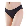 Irisana - Menstrual Panties - Organic Cotton and Bamboo - Medium and Abundant Flow - Ideal for Urine Loss - Breathable - Black - Size 2XL view 1