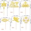Xsstarmi 24 Pack First Holy Communion Cupcake Toppers Gold Glitter Dove Angel God Bless Cross Cupcake Picks for Baptism First Communion Theme Baby Shower Birthday Party Cake Decorations view 2