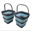 SAMMART 10L Collapsible Rectangular Handy Basket/Bucket (Grey/Sea Angel (Set of 2)) view 1