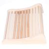 Atyhao Wooden Sauna Headrest,Sauna Backrest Curved Sauna Headrest Pillow Wood Pine Neck Pillow Head Support for Sauna Room Sauna Supplies Accessories view 3