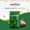 Daawat Extra Long Basmati Rice with Exceptional Length, Aromatic Flavour, Fluffy Grains, Elongates up to 24mm when Cooked, Non-Sticky and Ideal for all types of Dishes - 5Kg view 4