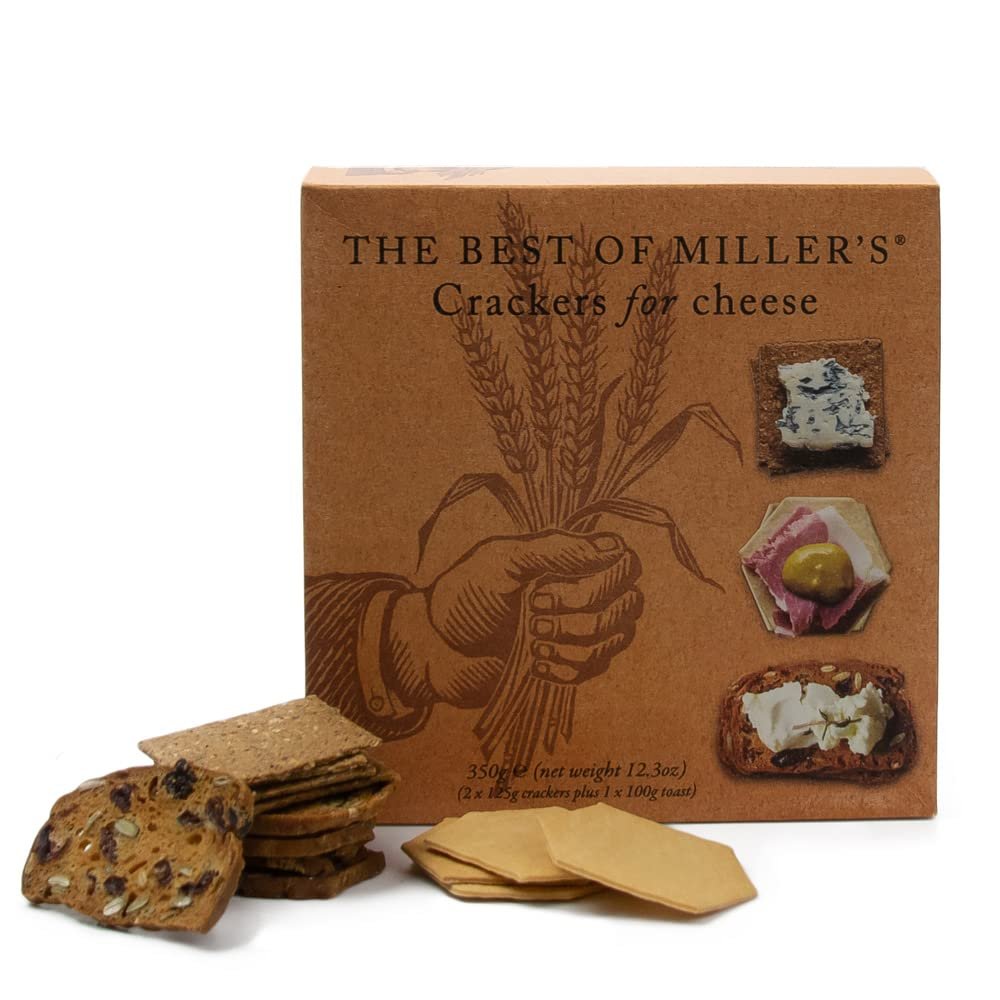 Artisan The Best of Millers Crackers for Cheese 350g