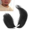 Fake Mustache, ReusablevFalse Beards, False Facial Hair Makeup, Fake Face Beard 8g (Black) view 2