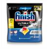 Finish Quantum Ultimate Dishwasher Tablets, Lemon, 21 Tablets view 1