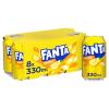 Fanta Lemon, 8 x 330ml, Official Beetle juice (Packaging may vary) view 1