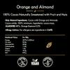 Willie's Cacao - 100% Cocoa with Orange & Almond - No Added Sugar Chocolate bar - 50g x 12 - Naturally sweetened with fruit and nuts - Vegan - Artisan made view 2