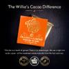 Willie's Cacao - 100% Cocoa with Orange & Almond - No Added Sugar Chocolate bar - 50g x 12 - Naturally sweetened with fruit and nuts - Vegan - Artisan made view 4