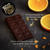 Willie's Cacao - Luscious Orange, 65% Dark Chocolate with orange bar- 26g x 30 - Vegan chocolate - Artisan chocolate - Bean to bar view 4