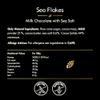 Willie's Cacao Bar - Sea Flakes, Milk Chocolate with Cornish Salt - 50g x 12 - Artisan made view 2