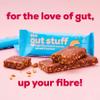 The Gut Stuff High Fibre Fruit & Nut Bars  Gut Friendly Snack, Gluten Free, Vegan, Low Calorie - Sea Salt & Caramel, 12 x 35g Box view 3