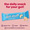 The Gut Stuff High Fibre Fruit & Nut Bars  Gut Friendly Snack, Gluten Free, Vegan, Low Calorie - Sea Salt & Caramel, 12 x 35g Box view 4