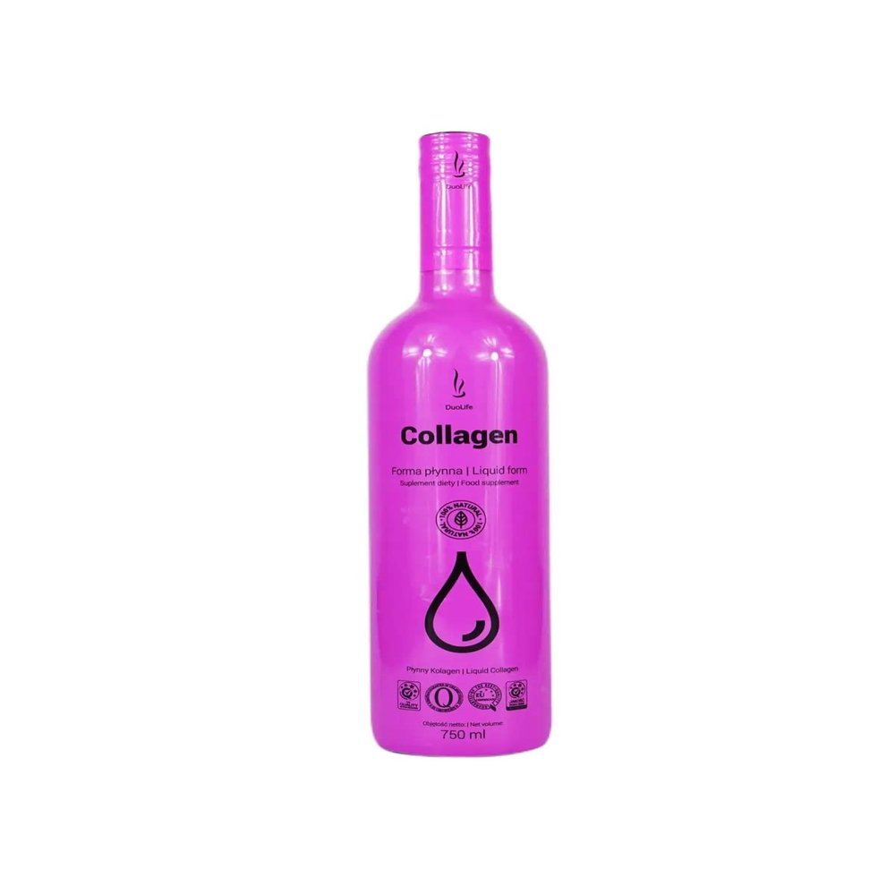 DuoLife Liquid Collagen 750 ml  Advanced Hydrolysed Collagen Drink  Skin Firmness, Hydration & Anti-Aging Support