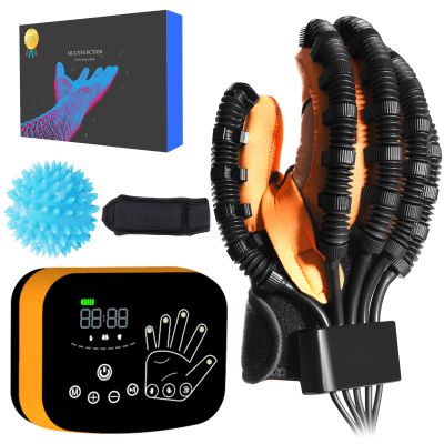 Finger Rehabilitation Gloves, Finger Training Robot Gloves,Stroke Glove for Finger Function Recovery.