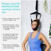 Samnuerly Physical Therapy Neck Decompressor, Cervical Neck Traction Device Over Door Portable Neck Stretcher Hammock for Neck Pain Relief view 2