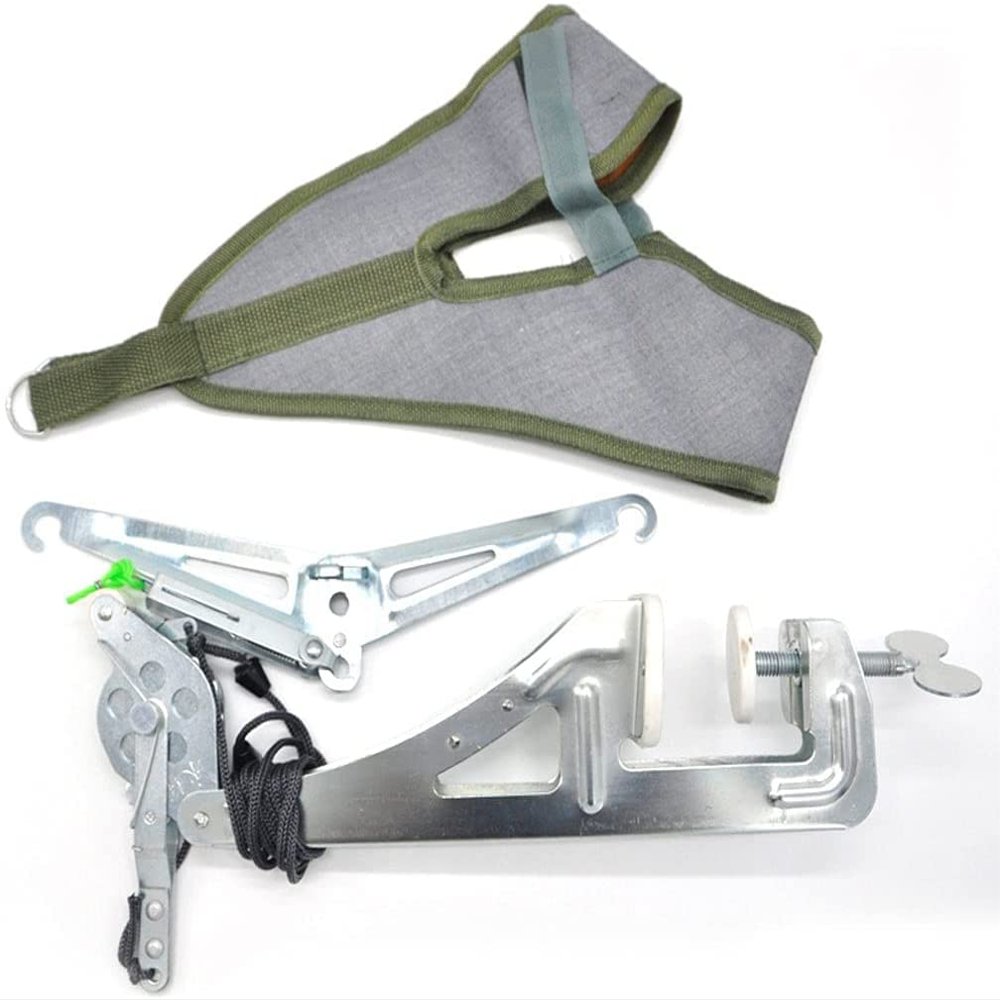 Samnuerly Over The Door Posture Corrector Home Medical Cervical TractionOver Door Neck Traction UnitPortable Cervical Neck Traction Device for Neck Pain Relief Cervical Neck Traction Device