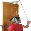 Samnuerly Neck Stretcher Decompression Set - Cervical Traction Device Hammock, Over Door Physical Therapy Device for Neck Pain Relief,Grey view 1
