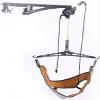 Samnuerly Neck Stretcher Decompression Set - Cervical Traction Device Hammock, Over Door Physical Therapy Device for Neck Pain Relief,Grey view 3
