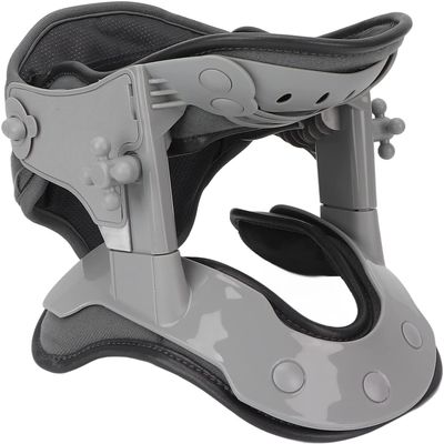 Samnuerly Neck Traction Device,Cervical Traction Device, Heated Neck Wrap Neck Pain Relief Heating 3 Gears Temperature USB Heated Cervical Collar