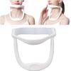 Samnuerly Traction Device Neck Brace Adjustable Design Prevents Cervical Spondylosis, Adjustable Neck Brace Neck Traction Cervical Traction Fixation Spine Care Correction(White) view 1