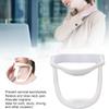 Samnuerly Traction Device Neck Brace Adjustable Design Prevents Cervical Spondylosis, Adjustable Neck Brace Neck Traction Cervical Traction Fixation Spine Care Correction(White) view 4