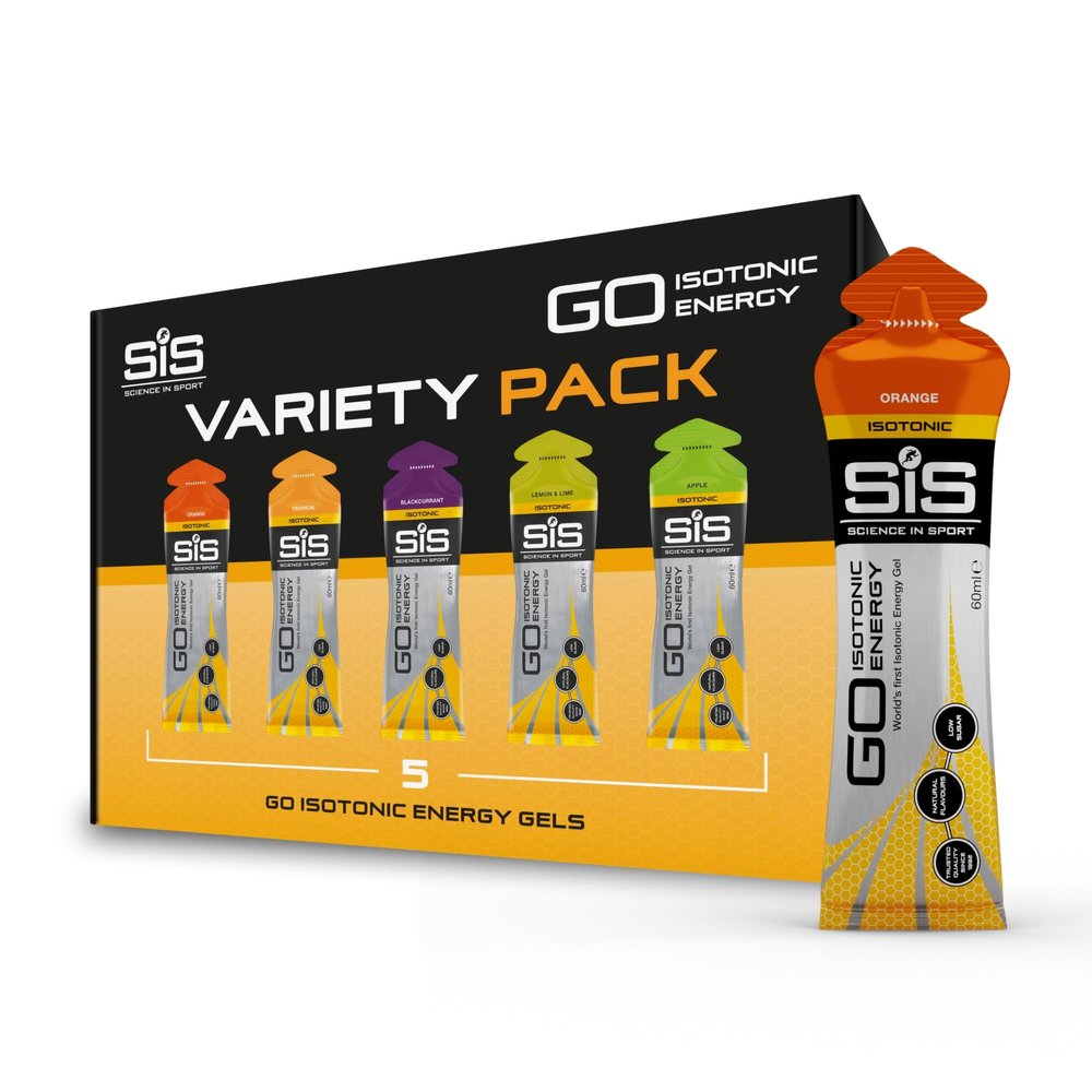 Science in Sport High Carb Isotonic Energy Gel 5 x 60ml Variety, Vegan  Formulation with 22g of carbohydrates, an Ideal Alternative to Sport Drinks