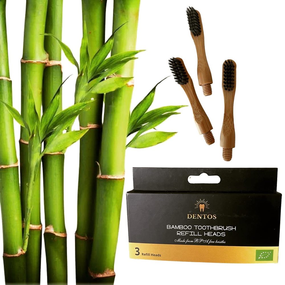 Bamboo Toothbrush Refill Heads