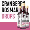 Lieblingswasser Drops - Fruit Juice Concentrate without Added Sugar (Cranberry Rosemary) view 3