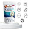 Red Label Health Vitamin D3 4000 IU, Pack of 60 Vitamin D Tablets (2 Months Supply), Healthy Teeth & Bones, Supports Immune System, High Strength Vitamin D Supplement for Men & Women, UK-Made view 3