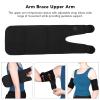 Agatige Upper Arm Sleeve, Pressure Fatigue Relief Comfortable Bicep Tendonitis Brace Compression Adjustable Strap Arm Support Sleeve Stabilization for Upper Arm for Exercise Work Use view 2