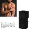 Agatige Upper Arm Sleeve, Pressure Fatigue Relief Comfortable Bicep Tendonitis Brace Compression Adjustable Strap Arm Support Sleeve Stabilization for Upper Arm for Exercise Work Use view 4