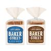 2 x 14 Slices Medium Sliced Toast Bread Bakery Breakfast Sandwich Loaf Sliced Bread (1 each, White, Brown) view 1