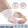 2Pcs/Pair Bunion Corrector Relief Sleeve Gel Cushion Pads Big Toe Straightener Spacer Alignment for Hallux Valgus Relief view 3
