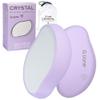 G.Liane Crystal Hair Eraser,Painless Glass Hair Removal Device,Magic Crystal Hair Remover Stone,Reusable Epilator for Women and Men (Purple) view 1
