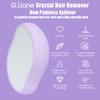 G.Liane Crystal Hair Eraser,Painless Glass Hair Removal Device,Magic Crystal Hair Remover Stone,Reusable Epilator for Women and Men (Purple) view 2