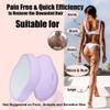 G.Liane Crystal Hair Eraser,Painless Glass Hair Removal Device,Magic Crystal Hair Remover Stone,Reusable Epilator for Women and Men (Purple) view 3